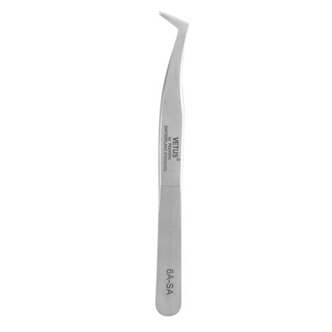 Pinces à greffer pour extensions de cils en acier inoxydable 6A SA