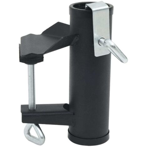 Pinces à parasol pour balcon 2 pcs 25-38 mm acier CFW53209