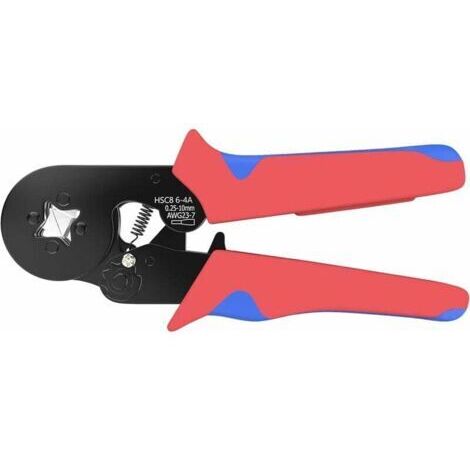Pinces à sertir pour cosses de fils de 0,25 mm² à 10 mm², pinces à sertir spécifiques aux électriciens, pinces à sertir auto-ajustables, outils électriques.