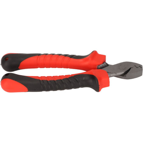 Pinces à sertir pour pêche, coupe rapide, manche ergonomique en caoutchouc, acier carbone, outil de pêche professionnel