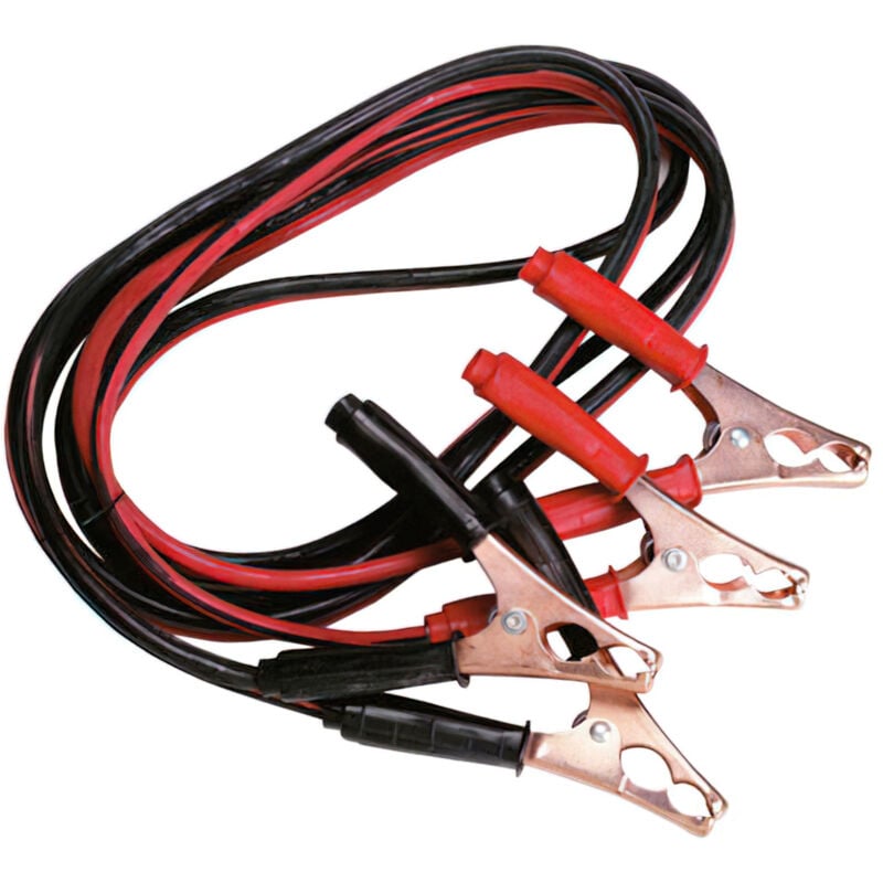 Pinces batterie avec câble 3,0 mètres 120 ampères.