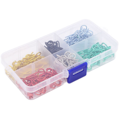 Pinces de carrosserie colorées pour modèles RC 1/10 et 1/12, design ergonomique en métal