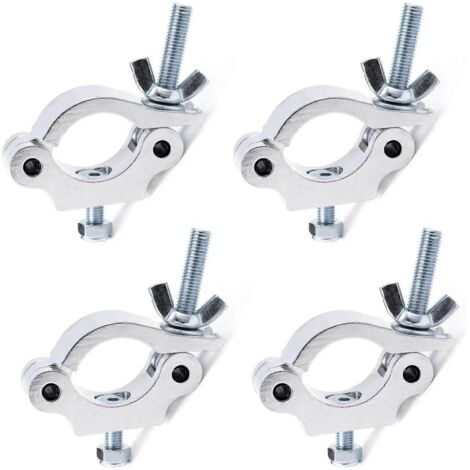 Pinces de fixation en aluminium de 660 lb pour éclairage DJ, projecteurs PAR -