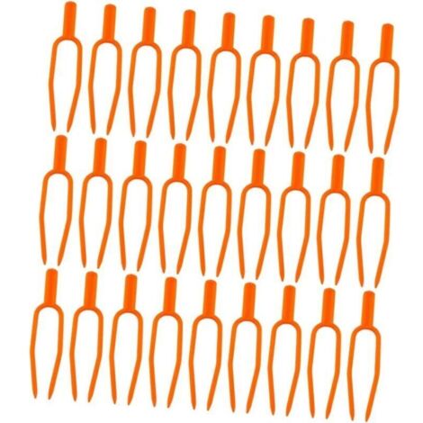 Pinces De Fixation pour Plantes Grimpantes 150 Pcs Clips De Jardin en Plastique Support pour Et Vignes Réutilisables Et Pratiques Évite L'enchevêtrement des Plantes