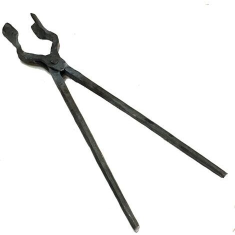 Pinces De Forgeron Pinces à Bouche Ronde Outils De Forge De Forgeron De Forgeron Pinces à Couteau Outils De Forgeron Pinces à Boulons Convient pour La Forge D'étau D'enclume 45cm