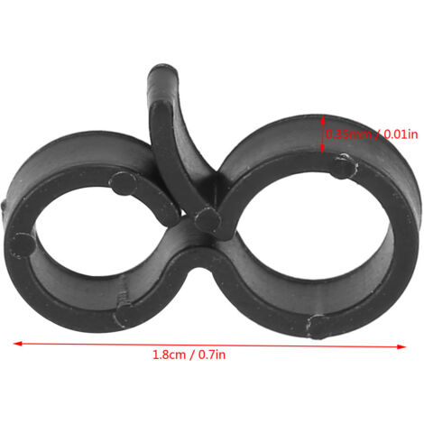 Pinces de Greffage en Forme de 8 pour Outils de Jardinage Support de Tiges 1000PCS -KZQ