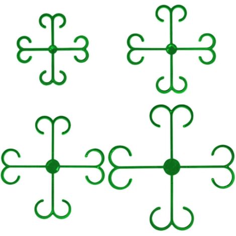 Pinces de jardin à double crochet pour tiges  Pince de jardin avec prise sécurisée pour une stabilité, un palissage et une croissance optimaux  Jardin extérieur