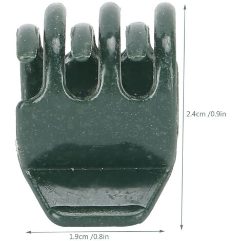 Pinces de Soutien pour Tiges de Plantes Jardinage 100PCS Accessoires pour Orchidées et Autres Plantes-KZQ