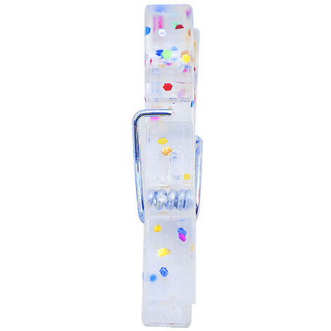 Pinces de suspension à ressort colorées, 20 pièces, pinces à linge en plastique, Mini pinces à papier pour Photos, pinces à linge, piquets de décoration artisanaux,H