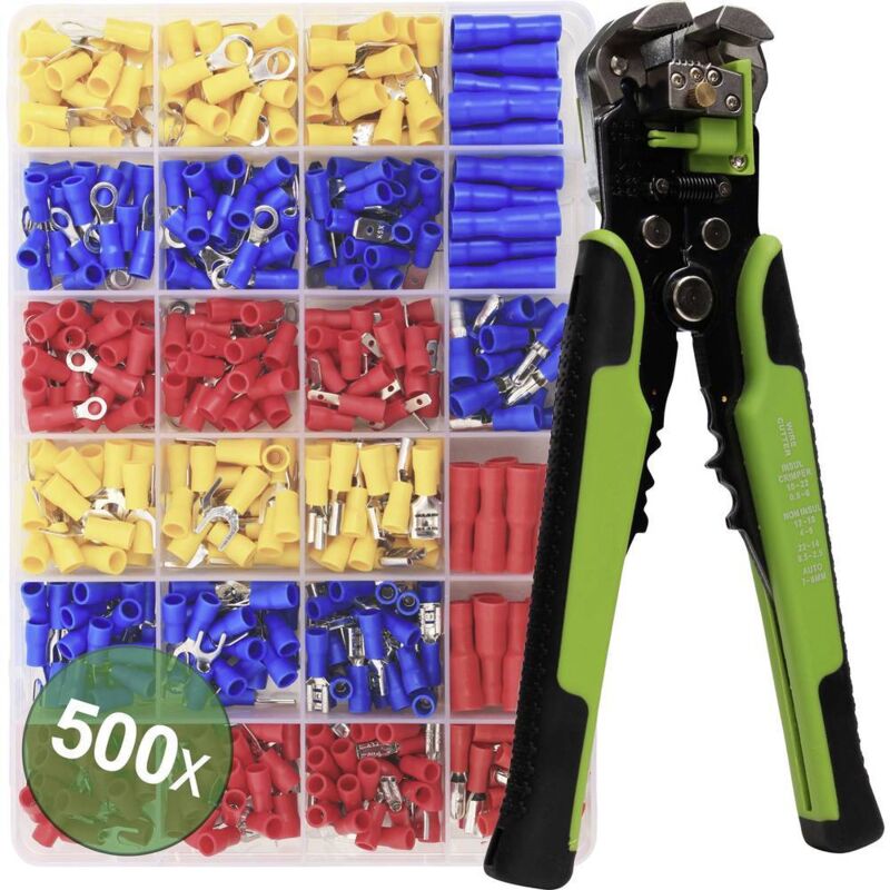 Quadrios - 22T011 22T011 Jeu d'outils à dénuder 0.25 à 6 mm² 10 à 24