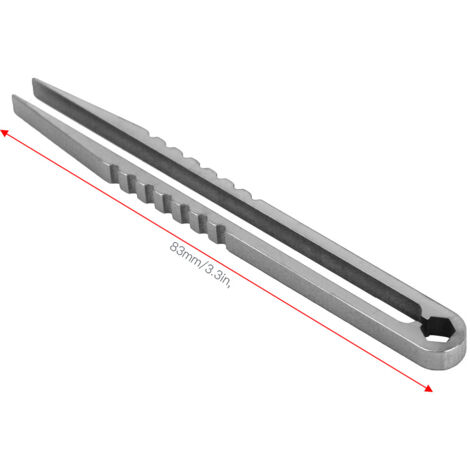 Pinces EDC en Alliage de Titane Portables pour Camping et Survie en Plein Air