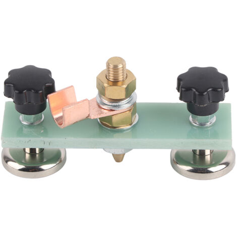 Pinces magnétiques de soudage pour mise à la terre, accessoires de brasage double tête