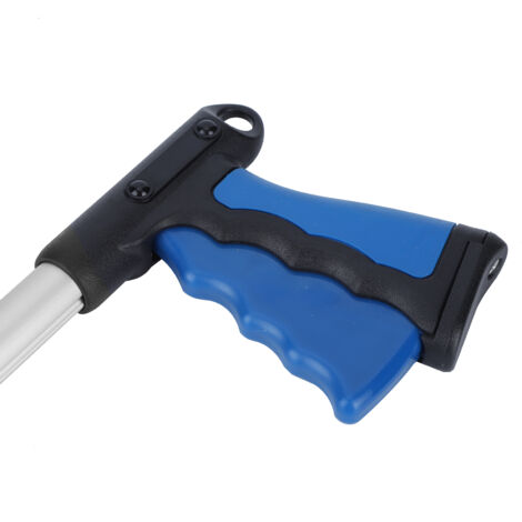 Pinces Multifonction Longues avec Tube Argenté et Manche Bleu - Aluminium Alliage - Poids 258g - Longueur 80cm - 1 Pince