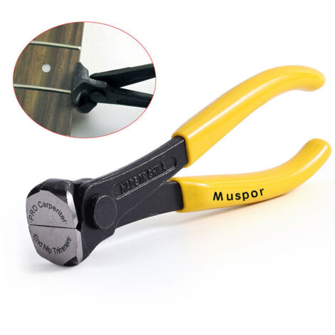 Pinces, outils pour enlever les clous, pinces coupantes, outils de charpentier, arrache-clou, pince coupante d'extrémité,