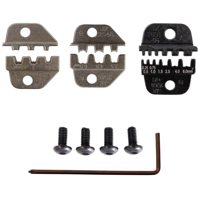 Quadrios - 22T022 22T022 Pièce de travail de rechange pour embouts de câble, pour cosses Faston, pour connecterus solaire
