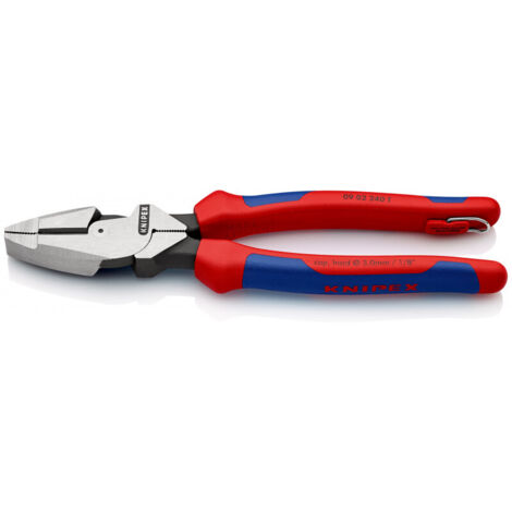 Pinces universelles à forte démultiplication "Lineman's Pliers", modèle américain Knipex