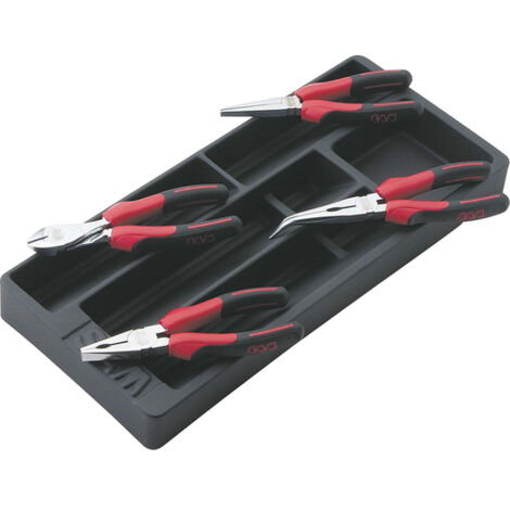 Pinces universelles, Pinces coupantes, Pince à bec demi-rond, Pinces à bec long SAM 4 pièce(s) ( Prix pour 1 )