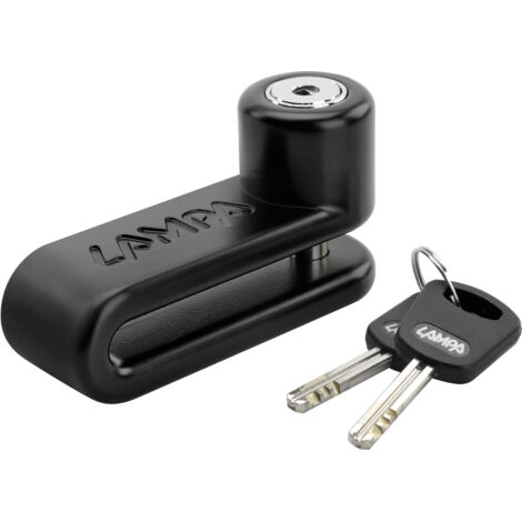 Pinch XL, lucchetto bloccadisco - Perno Ø 10 mm - Nero