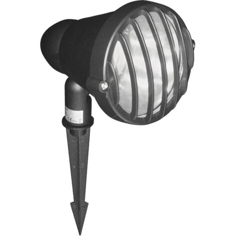 Pincho de Exterior JACINTO IP54 1xE27 17d Aluminio Negro