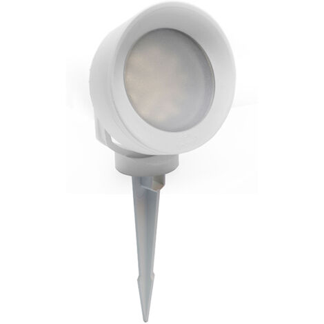 Pincho de Exterior TOMMY 1xGX53 10W con pulsador CCT (2colores) IP66 blanco