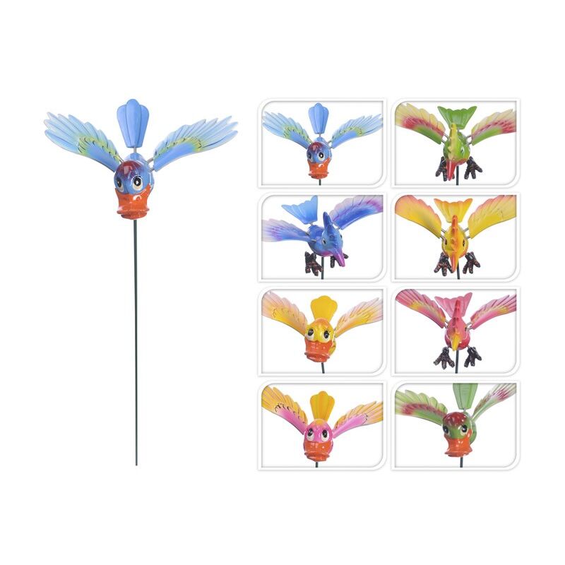 

Pincho metal pajaro 60 cm