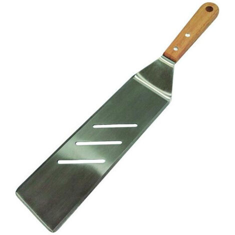 Pincho para barbacoa Sandri, inoxidable, larga, madera, 40x7,5 cm