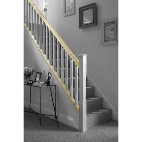 CHESHIRE MOULDINGS Pine Low Profile Stair Handrail - 41 x 62 x 2400mmm (1 Pack)