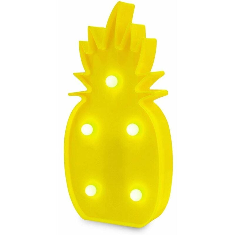 Tumalagia - Pineapple Decor Light, Romantic Ruit Table Lamp, Holiday Home Party Table Decorations, Light Decorations for Kids, Adults Bedroom, Living