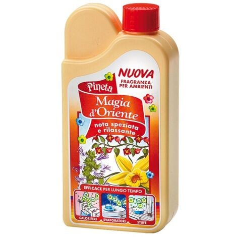 Pineta magia d’oriente per ambienti con olii essenziali Orientali, Pineta 1 flacone da 200 ml: Confezione da 12 pezzi