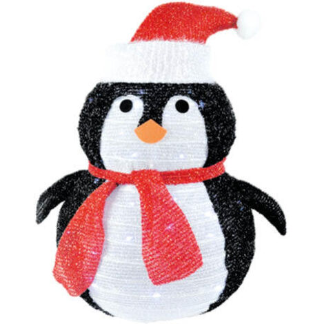 Pingüino plegable 365460cm  con luz cálida (40L) (copia)