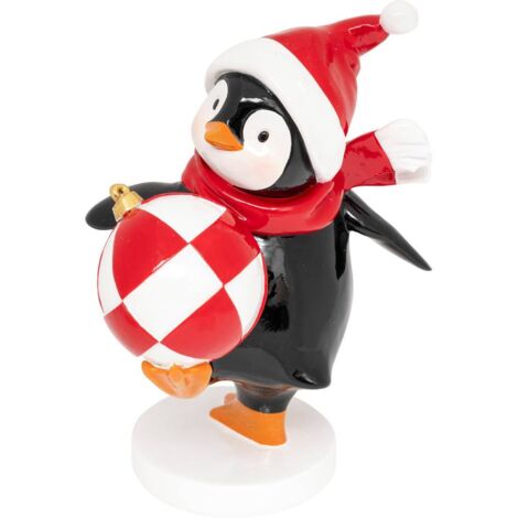PINGUIN AUS KUNSTHARZ BALL 2ASS H17 -