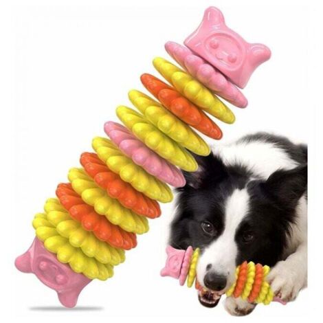 Pink Chew Toy for Dogs Who Like to Chew, Durable Toys for Large Medium Small Dogs, Outdoor Dog Toys, MUMU