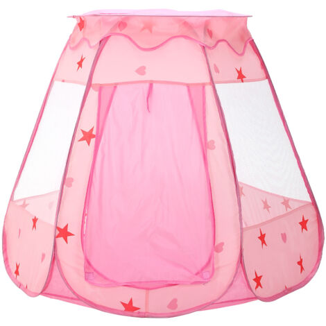 Pink Pop Up Dreamy Play Tent Ball Pit