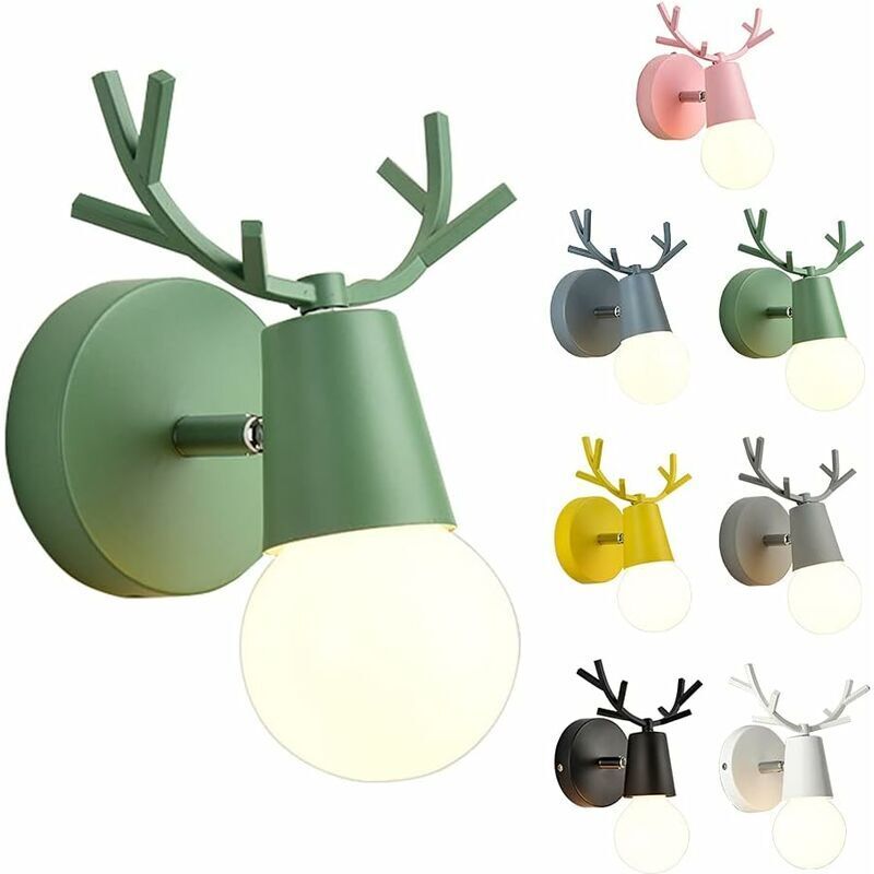Image of PinkDeer Antler Shaped Iron Indoor Wall&hellip;