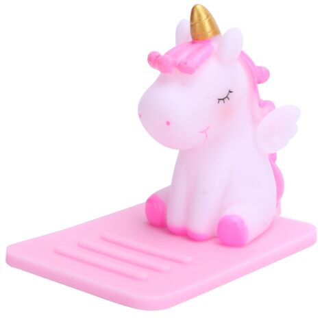 Pinkfarbener, multifunktionaler, verstellbarer Auto-Handyhalter in Tierform