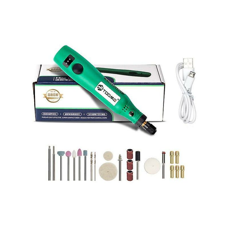 Pinkman cordless elettrico mini trapano incisore