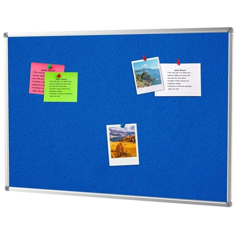 Vivol Pinnwand Aus Filz - 100x150 Cm - Blau