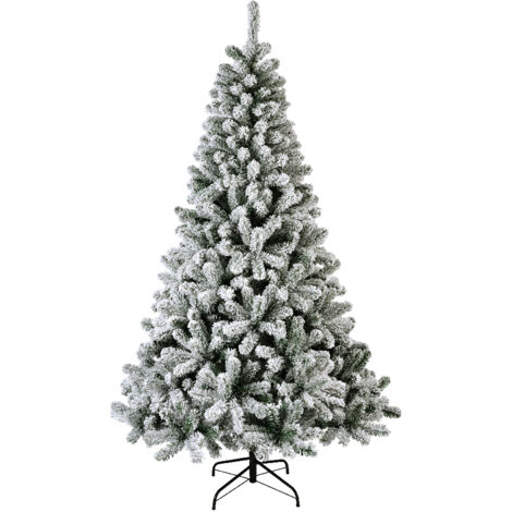 Pino nevado verde y blanco h.180 cm