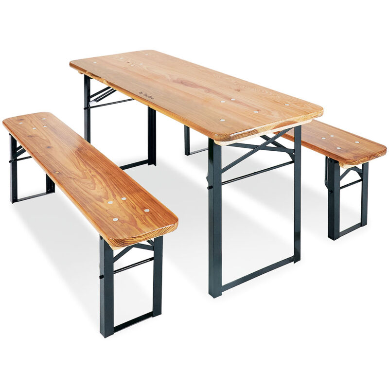 Ensemble de table et bancs 'Sepp', 3 pièces - Pinolino