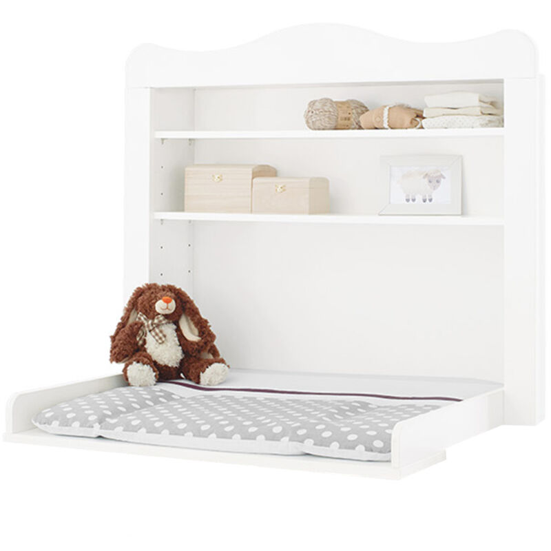 Etagère adaptable pour commode à langer 'Florentina' large - blanc - Pinolino