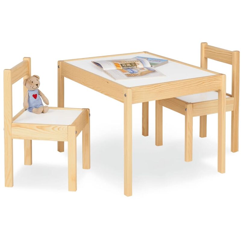 

Juego de mesa y sillas para niños Olaf - Beige - Pinolino