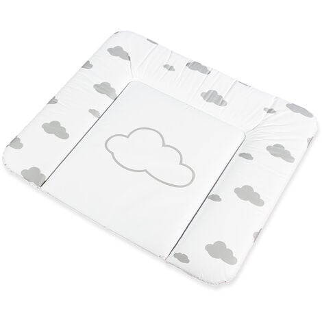 Pinolino Matelas à langer 'Wölkchen', gris