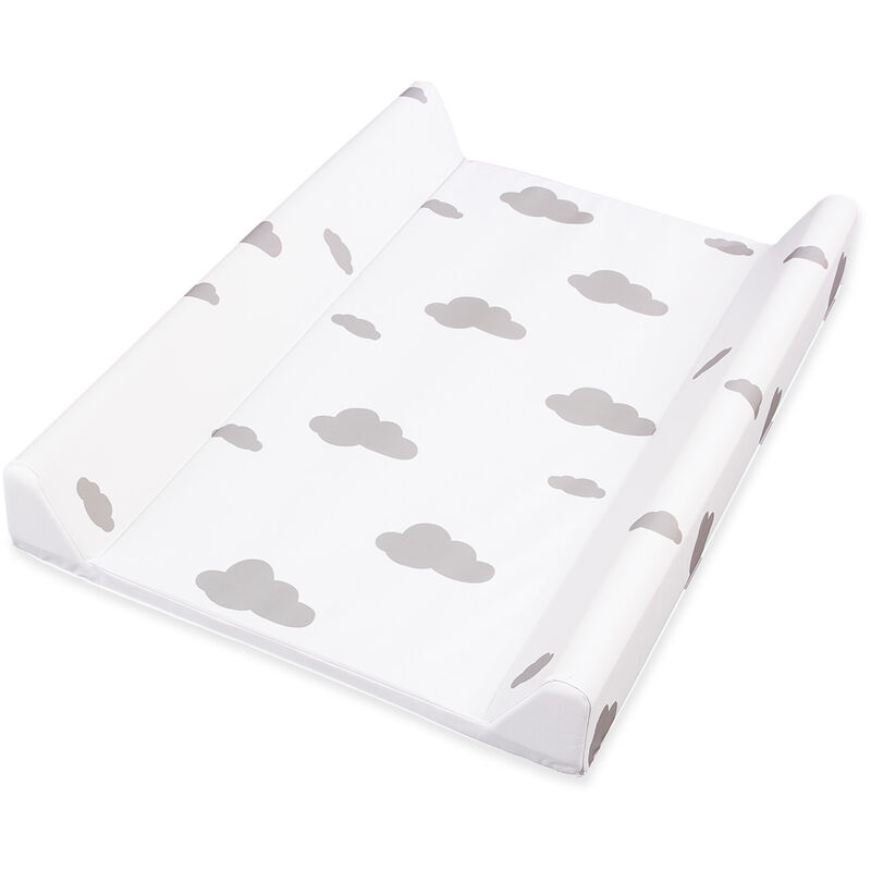 Matelas à langer 'Wölkchen', gris - gris - Pinolino
