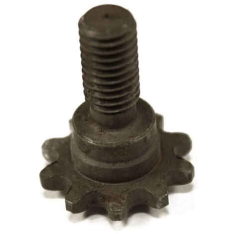 Piñon largo 10 dientes 22mm M8 pit bike