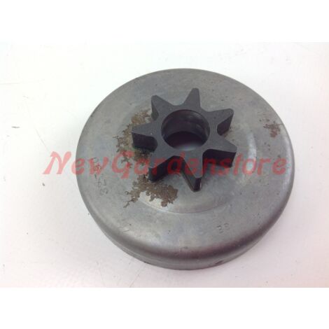 Piñón motor motosierra POULAN 375 395 3400 3700 4000 3/8' dientes 7 001697