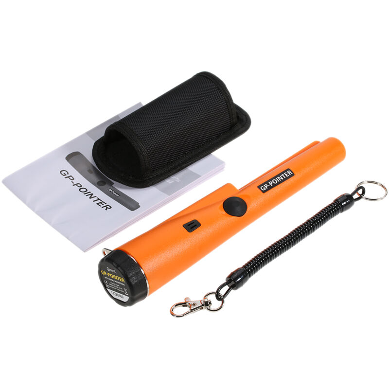 Lifcausal - Pinpointer Pin Pointer Probe Détecteur de métaux avec étui Chasse au trésor Outil de déterrement Accessoires Buzzer Vibration Réglage