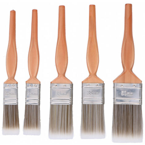 Pinsel Set 5-teilig 25-38-50mm mit Kunststoffborsten