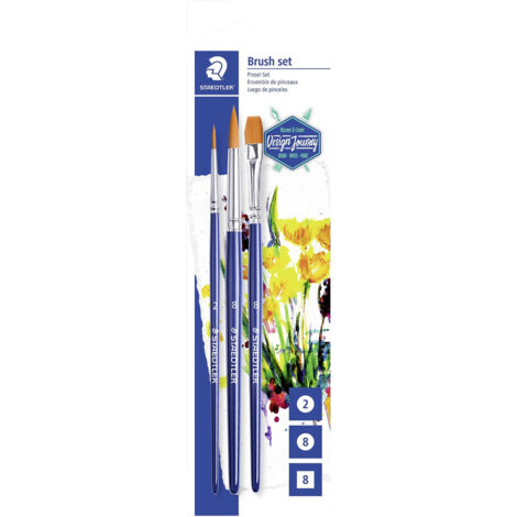 Pinsel-Set D.J. Blisterkarte