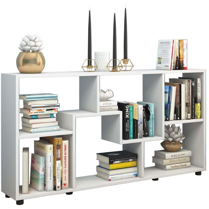 Ebuy24 - Commode et sideboard Pintal h. 62 x. l. 117 x p. 20 cm Blanc