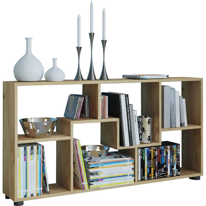 Ebuy24 Pintal Regal 6 Ablagen Eiche Dekor.